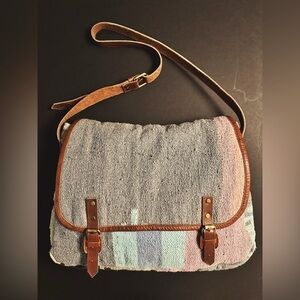 🦉 Raj by Anthropologie Desert Bohemian Crossbody Satchel